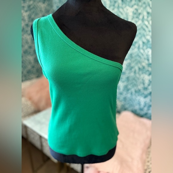 Pilcro (Anthropologie) One Shoulder Tank Top - Picture 1 of 4